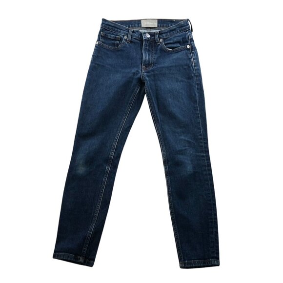 Everlane Denim - Everlane Womens Jeans Size 25 Skinny Mid Rise Ankle Blue Denim Casual Classic